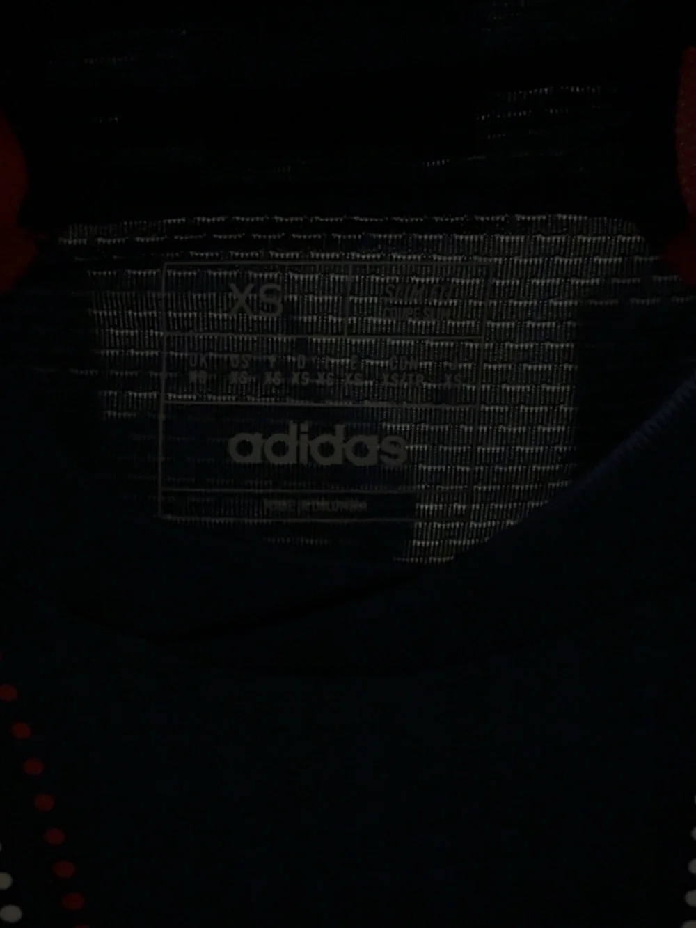 adidas  New England Revolution Navy and Red Soccer Jersey